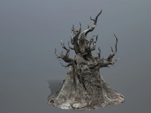 Ciemne drzewo Model 3D