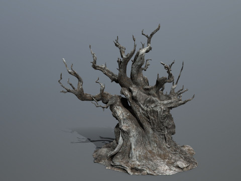黑暗树 3D 模型