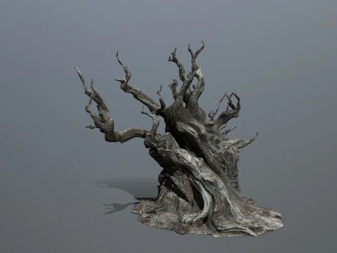 Ciemne drzewo Model 3D