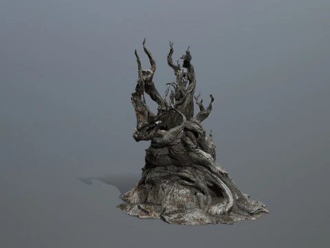 Ciemne drzewo Model 3D