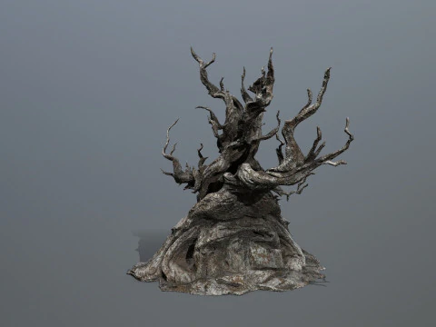 Ciemne drzewo Model 3D