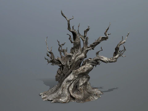 Ciemne drzewo Model 3D