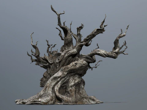 Ciemne drzewo Model 3D