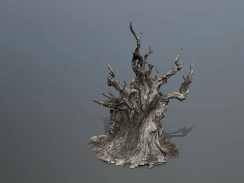 Ciemne drzewo Model 3D