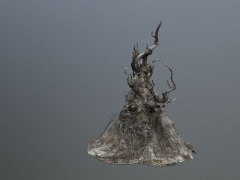 黑暗树 3D 模型