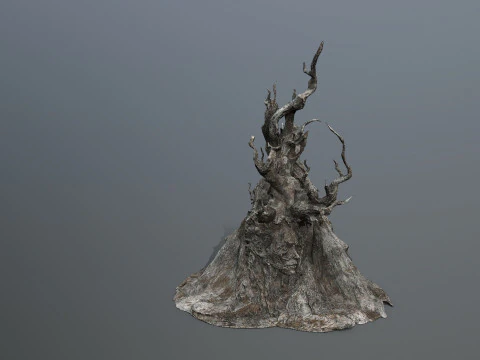 Ciemne drzewo Model 3D