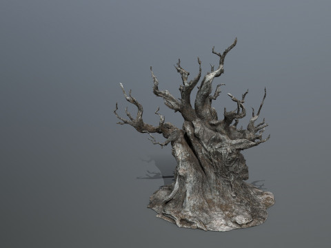 黑暗树 3D 模型