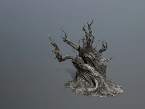 Ciemne drzewo Model 3D