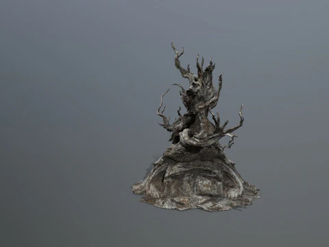 Ciemne drzewo Model 3D