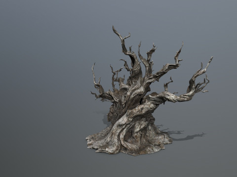 黑暗树 3D 模型