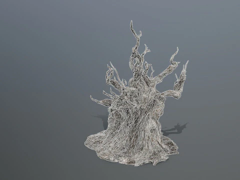 Ciemne drzewo Model 3D