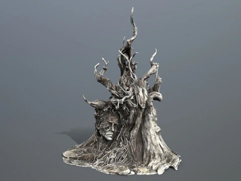 Dark Tree 3D Model