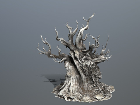 Темное дерево 3D Модель