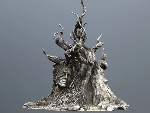 Dark Tree 3D Model