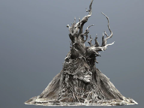 Dark Tree 3D Model