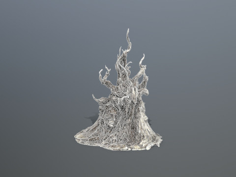 Темное дерево 3D Модель