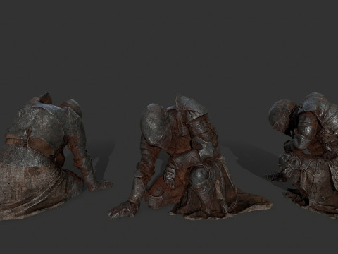 Мертвый рыцарь 3D Модель