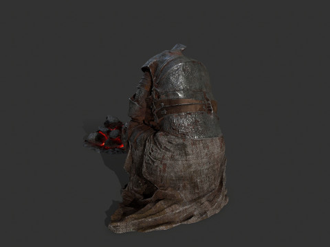 Мертвый рыцарь 3D Модель