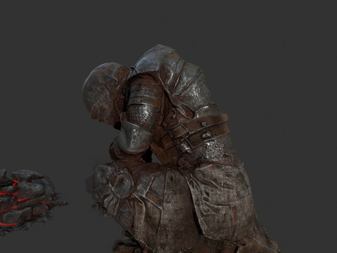 Мертвый рыцарь 3D Модель