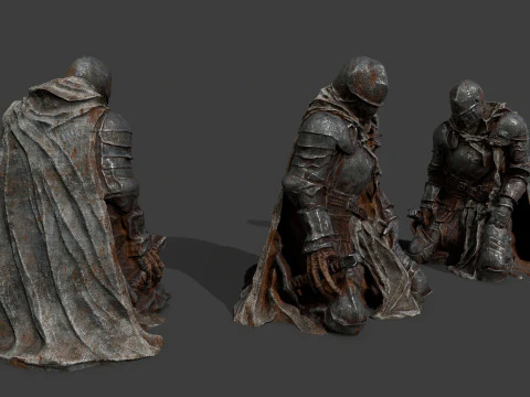 Mroczny rycerz Model 3D