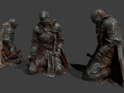 Mroczny rycerz Model 3D