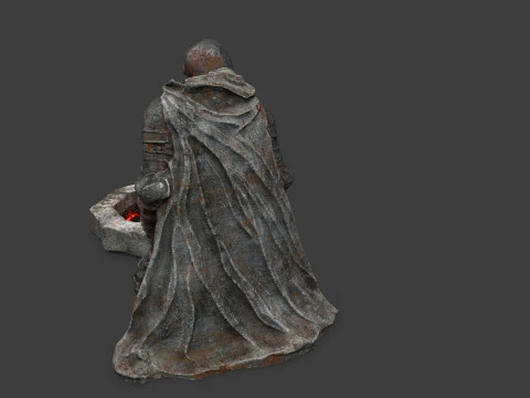 Mroczny rycerz Model 3D