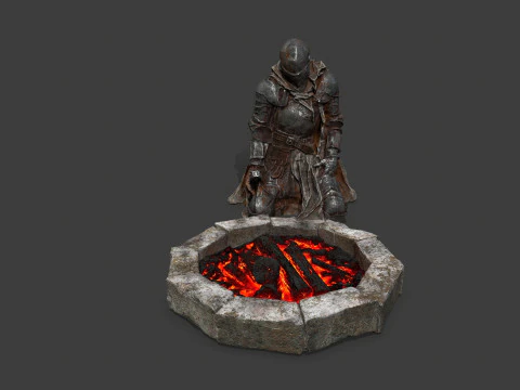 Mroczny rycerz Model 3D