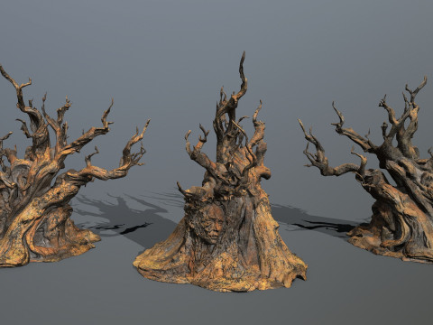 Dark Tree 3D Model
