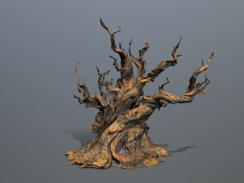 Темное дерево 3D Модель