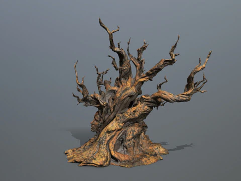 &aacute;rbol oscuro Modelo 3D