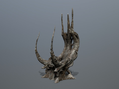 Dark Throne 3D Model