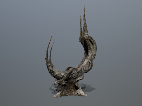 Dark Throne 3D Model