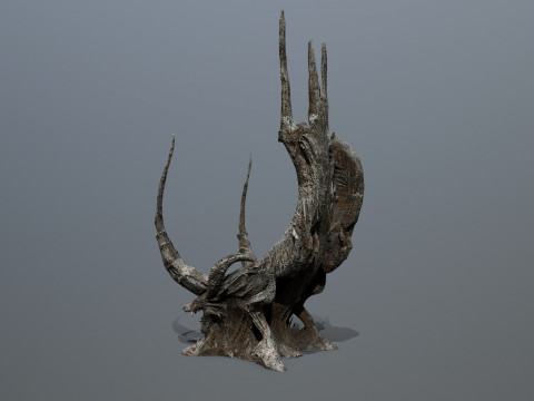 Dark Throne 3D Model