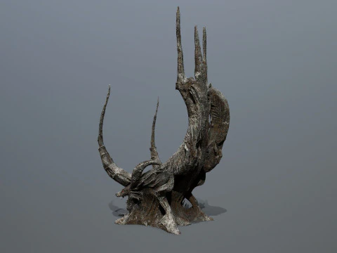Dark Throne 3D Model