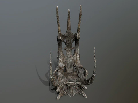 Dark Throne 3D Model