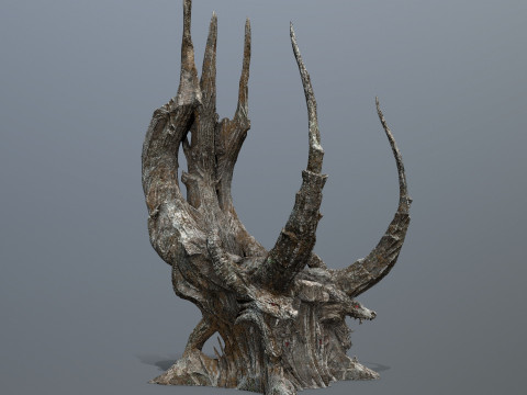 Dark Throne 3D Model