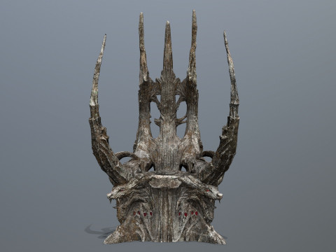 Dark Throne 3D Model