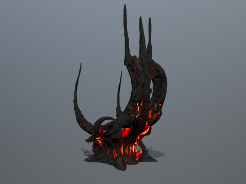 Dark Throne 3D Model