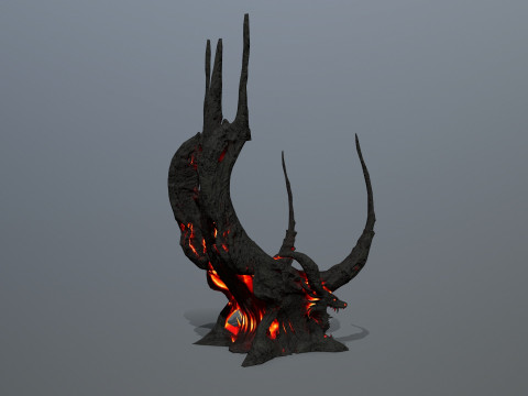 Dark Throne 3D Model