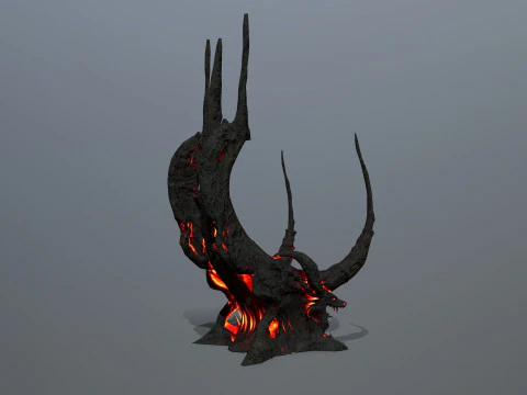 Dark Throne 3D Model