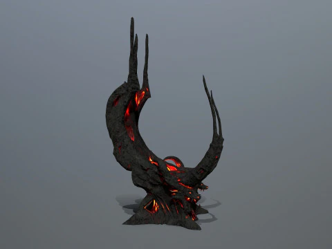 Dark Throne 3D Model