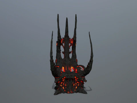 Dark Throne 3D Model