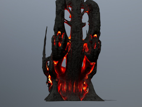 Dark Throne 3D Model