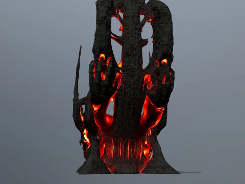 Dark Throne 3D Model