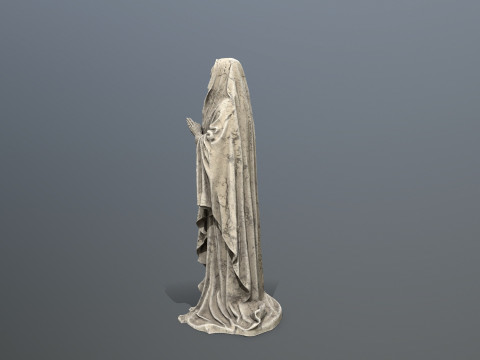 Statua di donna 001 Modello 3D
