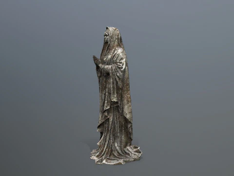 Woman Statue 3D Model