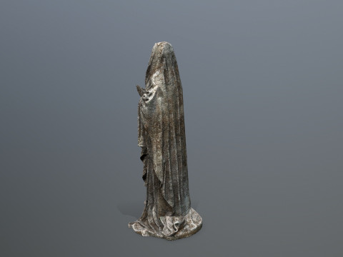 Frauenstatue 3D Modell