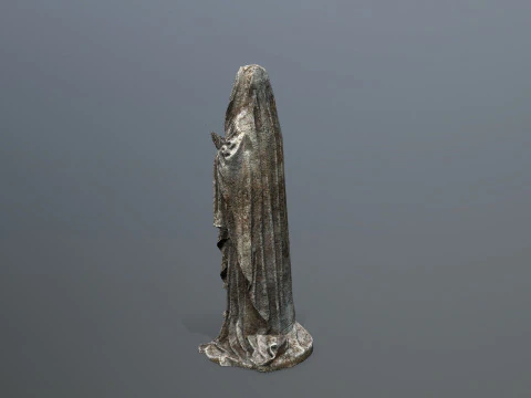 Woman Statue 3D Model