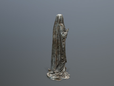 Frauenstatue 3D Modell