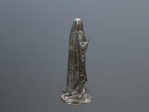 Woman Statue 3D Model